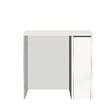 HABITAT ET JARDIN - Meuble pour machine à laver en bois "Tera" - 93 x 60 x 88 cm - Blanc - vignette