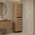 HABITAT ET JARDIN - Armoire de Salle de Bain "Ricato 40" - 42 x 27 x 138 cm - Walnut - vignette