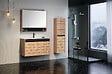 HABITAT ET JARDIN - Armoire de Salle de Bain "Ricato 40" - 42 x 27 x 138 cm - Walnut - vignette