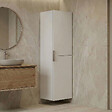 HABITAT ET JARDIN - Armoire de Salle de Bain "Purus 40" - 40 x 32 x 138 cm - White - vignette