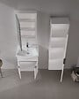 HABITAT ET JARDIN - Armoire de Salle de Bain "Purus 40" - 40 x 32 x 138 cm - White - vignette