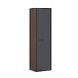 HABITAT ET JARDIN - Armoire de Salle de Bain "Craft 40" -  cm - Walnut / Anthracite - vignette