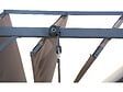 HABITAT ET JARDIN - Pergola bioclimatique en tissu "Lodge" 3 x 4 m - Taupe - vignette