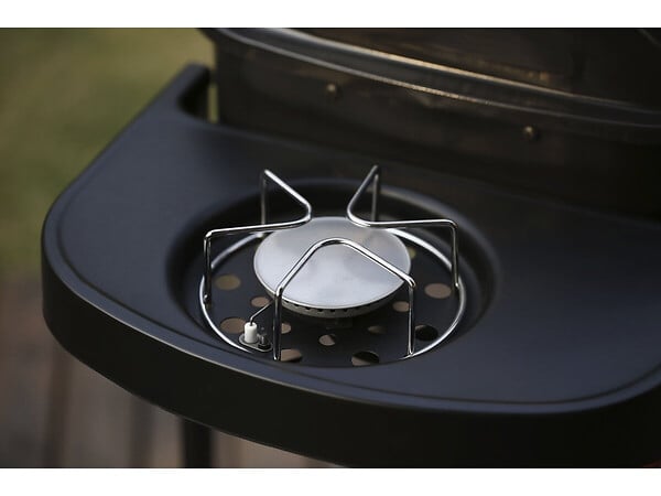 HABITAT ET JARDIN - Barbecue gaz "Party 3" - 3 brûleurs dont 1 latéral - 9.38 kW - Noir - large