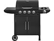 HABITAT ET JARDIN - Barbecue gaz "Feria 5" - 5 brûleurs dont 1 latéral - 14,5 kw - Noir - vignette