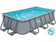 HABITAT ET JARDIN - Piscine tubulaire LUDO 3 - 5.49 x 2.74 x 1.32 m - filtration à  sable 5,1m3/H - vignette