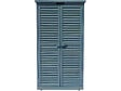 HABITAT ET JARDIN - Armoire de jardin "Space" - 87 x 46.5 x 160 cm - Bleu ciel - vignette