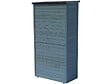 HABITAT ET JARDIN - Armoire de jardin "Space" - 87 x 46.5 x 160 cm - Bleu ciel - vignette
