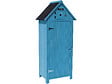 HABITAT ET JARDIN - Armoire de jardin "Cabanon" - 77 x 54.5 x 179 cm - Bleu ciel - vignette