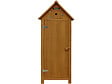 HABITAT ET JARDIN - Armoire de jardin "Cabanon" - 77 x 54.5 x 179 cm - Marron - vignette
