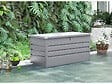 HABITAT ET JARDIN - Coffre de Jardin Métal "Store" - 480L - Argent - vignette