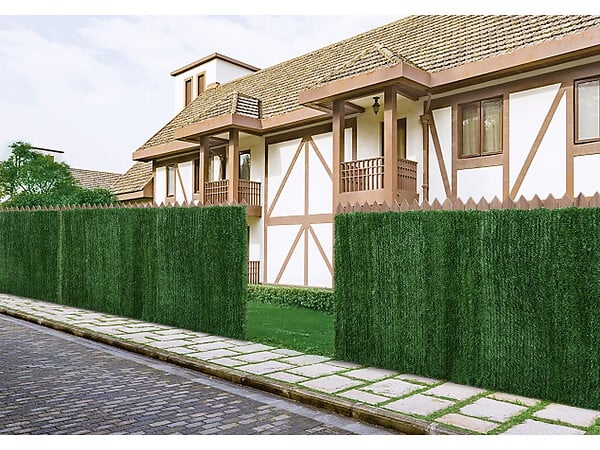 HABITAT ET JARDIN - Lot de 6 Haies artificielles - 150 x 300 cm - large