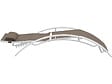 HABITAT ET JARDIN - Bain de soleil en aluminium "Beauty" - Phoenix - Taupe - Lot de 2 - vignette