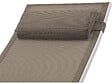 HABITAT ET JARDIN - Bain de soleil en aluminium "Beauty" - Phoenix - Taupe - Lot de 2 - vignette