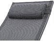 HABITAT ET JARDIN - Bain de soleil en aluminium "Beauty" - Phoenix - Gris foncé / Argenté - Lot de 2 - vignette