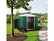 HABITAT ET JARDIN - Abri de jardin métal "Rosas" - 2,71 M² - Vert - vignette