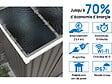 HABITAT ET JARDIN - Abri jardin métal "Dallas"- 2.71 m² avec panneau solaire - vignette