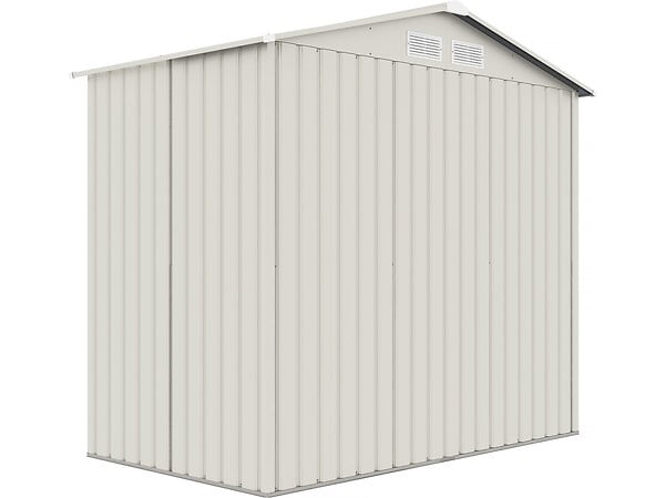 HABITAT ET JARDIN - Abri de jardin métal "Nebraska" - 4,07m² avec panneaux solaires - large