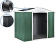HABITAT ET JARDIN - Abri de jardin métal - "Rosas " - 2.71 m² avec panneaux solaires - Vert - vignette
