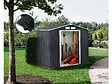 HABITAT ET JARDIN - Abri de jardin en métal - "Vegas" - 4.07 m² avec gouttière - vignette