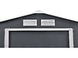 HABITAT ET JARDIN - Abri de jardin métal "Vegas" - 13 m² - Gris - vignette