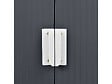 HABITAT ET JARDIN - Abri de jardin métal "Vegas" - 13 m² - Gris - vignette