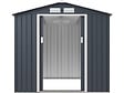 HABITAT ET JARDIN - Abri de jardin métal "Vegas" - 4,07 m² - Gris - vignette