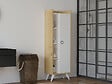 HABITAT ET JARDIN - Meuble multi-usages en bois "Ilgim" - 50 x 31 x 140 cm - Blanc - vignette