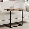 HABITAT ET JARDIN - Bureau d'appoint en bois "Sparkle" - 60 x 40 x 73 cm - Marron - vignette