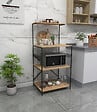 HABITAT ET JARDIN - Meuble multi-usages en bois "Anemon" - 60 x 45 x 124 cm - Marron - vignette