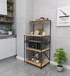 HABITAT ET JARDIN - Meuble multi-usages en bois "Anemon" - 60 x 45 x 124 cm - Marron - vignette