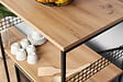 HABITAT ET JARDIN - Meuble multi-usages en bois "Anemon" - 60 x 45 x 124 cm - Marron - vignette