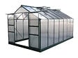 HABITAT ET JARDIN - Serre jardin polycarbonate "Dahlia" Vert Sapin 13,29 m² - vignette