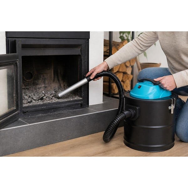INTEC - Aspirateur de cendres 18L - 1000W-18 kPa + filtre HEPA - Cendres jusqu'à 50°C Nettoyage cheminée poêle barbecue INTEC - large