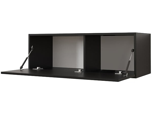 HABITAT ET JARDIN - Meuble TV Suspendu "Waldi Riflo" - 100 x 34 x 40 cm - Noir - large