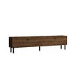 HABITAT ET JARDIN - Meuble TV en bois "Nantes" - 160 x 25 x 37 cm - Marron - vignette