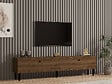 HABITAT ET JARDIN - Meuble TV en bois "Nantes" - 160 x 25 x 37 cm - Marron - vignette