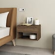 HABITAT ET JARDIN - Table de chevet en bois "Ribes" - 45 x 32 x 29 cm - Marron - vignette