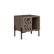 HABITAT ET JARDIN - Table de chevet en bois "Dionysos" - 45 x 40 x 47 cm - Marron - vignette