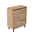HABITAT ET JARDIN - Meuble à chaussures en bois "Calvin" - 74 x 35 x 90 cm - Marron - vignette