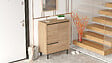 HABITAT ET JARDIN - Meuble à chaussures en bois "Calvin" - 74 x 35 x 90 cm - Marron - vignette