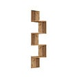 HABITAT ET JARDIN - Étagère murale en bois "Lula" - 22 x 22 x 117 cm - Marron - vignette