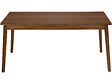 HABITAT ET JARDIN - Table repas extensible en bois 160/210 cm "Prisma" - 8 places - Marron - vignette