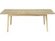 HABITAT ET JARDIN - Table repas extensible en bois 160/210 cm "Prisma" - 8 places - Beige - vignette