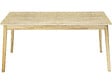 HABITAT ET JARDIN - Table repas extensible en bois 160/210 cm "Prisma" - 8 places - Beige - vignette