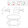 HABITAT ET JARDIN - Table basse ronde en bois "Roby" - 70 x 70 x 43 cm - Marron - vignette