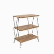 HABITAT ET JARDIN - Bibliothèque en bois "Lazandos" - 46 x 30 x 76 cm - Marron - vignette
