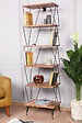 HABITAT ET JARDIN - Bibliothèque en bois "Balaban" - 46 x 30 x 165 cm - Marron - vignette