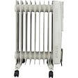 VOLTMAN - Radiateur mobile bain d'huile Mobioil 2000W - 3 niveaux de chauffe - blanc - Voltman - vignette
