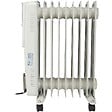 VOLTMAN - Radiateur mobile bain d'huile Mobioil 2000W - 3 niveaux de chauffe - blanc - Voltman - vignette
